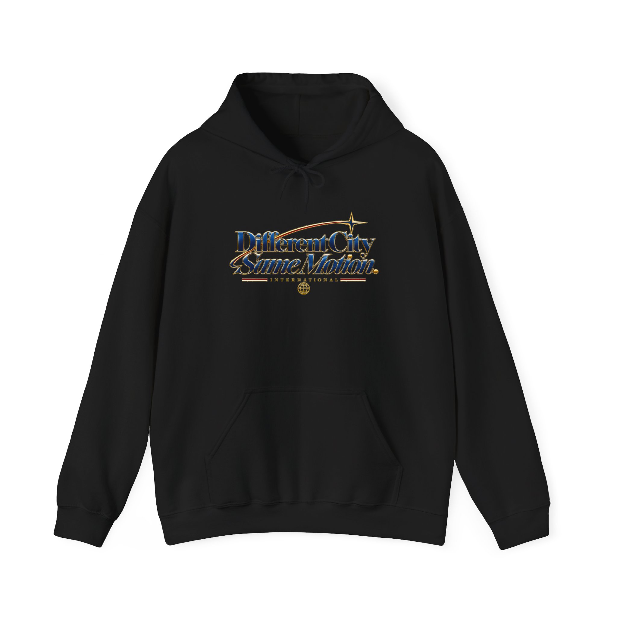 Different City Same Motion Hoodie